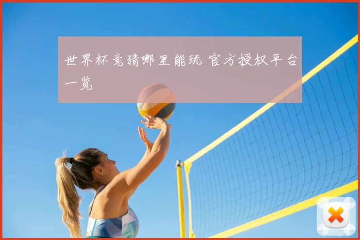 世界杯竞猜哪里能玩 官方授权平台一览