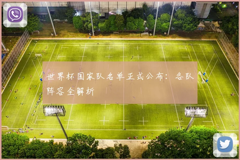 世界杯国家队名单正式公布：各队阵容全解析