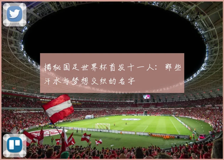 揭秘国足世界杯首发十一人：那些汗水与梦想交织的名字